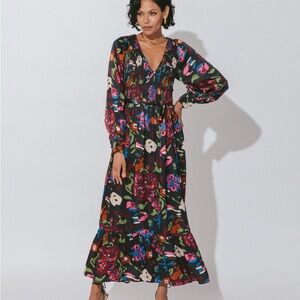CLEOBELLA Juliette Floral Midi Dress size S